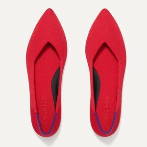 Rothy's Women's The Point II In Lollipop Red Size 9.5